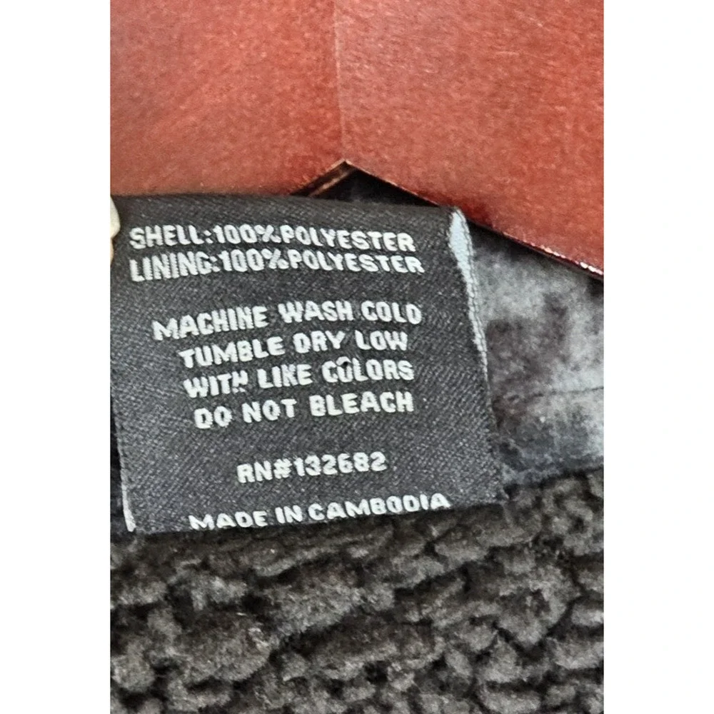 Original Deluxe Supply Sherpa Jacket Southwestern Fleece Button Up Shacket Small